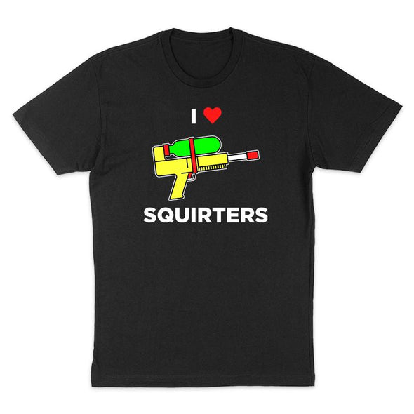 I Love Squirters Men's Apparel